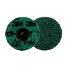 A Scotch-Brite™ Roloc™ Precision Surface Conditioning Disc, PN-DR, Fine, TR, 3 IN