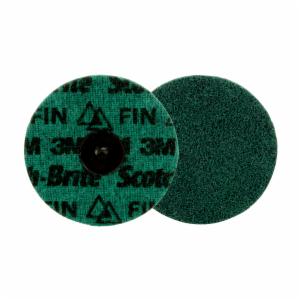 Scotch-Brite Roloc Precision Surface Conditioning Disc, PN-DR, Fine, TR, 4 in, 25/Carton, 100 ea/Case, Dispenser Packimage
