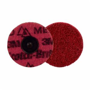 Scotch-Brite Roloc Precision Surface Conditioning Disc, PN-DR, Medium, TR, 3 in, 1000 ea/Case, Bulkimage