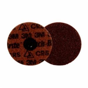 Scotch-Brite Roloc Precision Surface Conditioning Disc, PN-DS, Coarse, TS, 4 in, 25/Carton, 100 ea/Case, Dispenser Packimage