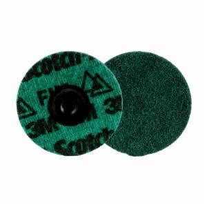 Scotch-Brite Roloc Precision Surface Conditioning Disc, PN-DS, Fine, TS, 3 in, 25/Carton, 100 ea/Case, Dispenser Packimage