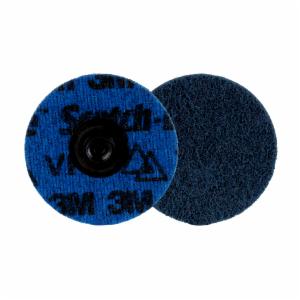 Scotch-Brite Roloc Precision Surface Conditioning Disc, PN-DS, Very Fine, TS, 3 in, 25/Carton, 100 ea/Case, Dispenser Packimage