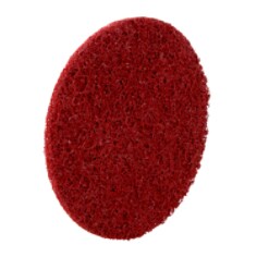 A Scotch-Brite™ Roloc™ Precision Surface Conditioning Disc, PN-DR, Medium, TR, 4 IN