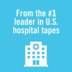 Nexcare™ Strong Hold Pain Free Tape #1 Leader in U.S. Hospital Tapes