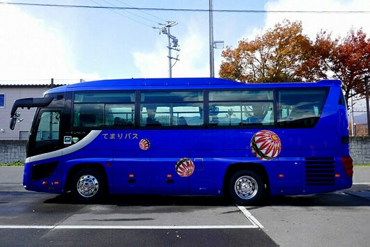 てまりバス 車輌ラッピング