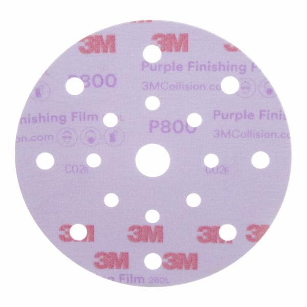 ™ Hookit Purple Finishing Film Abrasive Disc 260L