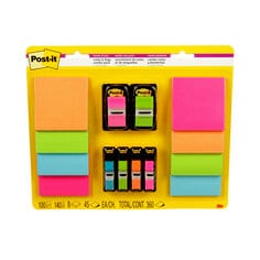 Post-it® Super Sticky Notes 654-8SS2F, Notes & Flags