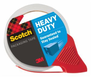 Scotch Heavy Duty Shipping Packaging Tape 3850-RD-12GC, 1.88 in x 54.6 yd (48 mm x 50 m) image Scotch Heavy Duty Shipping Packaging Tape 3850-RD-12GC, 1.88 in x 54.6 yd (48 mm x 50 m)image