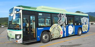 渋川せんべい 車輌ラッピング