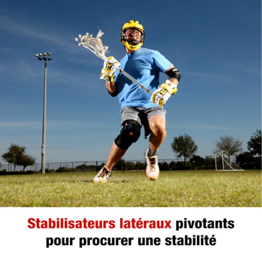 Stabilisateurs latéraux pivotants pour procurer une stabilité