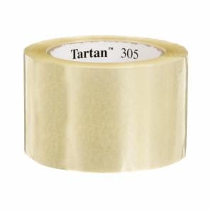 Tartan Box Sealing Tape 305, Clear, 72 mm x 100 m, 24 Rolls/Case image Tartan Box Sealing Tape 305, Clear, 72 mm x 100 m, 24 Rolls/Caseimage