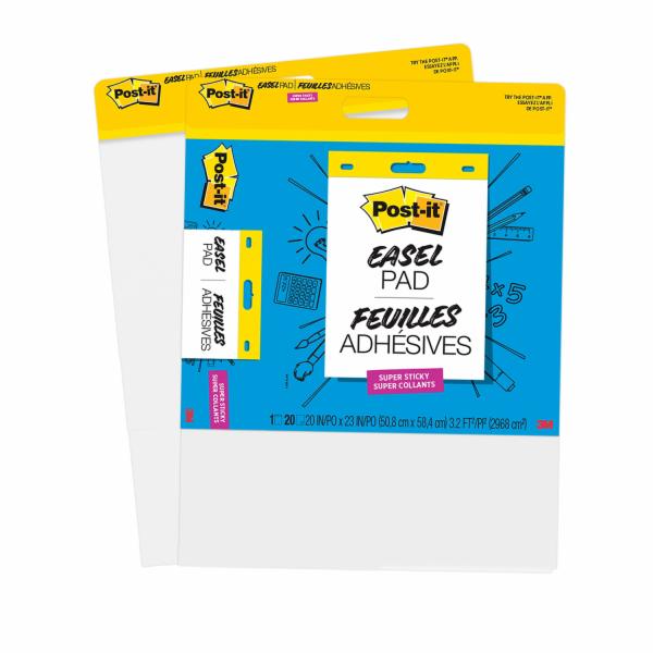 Post-it Easel Pad 566B-2PK