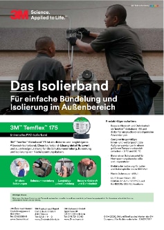 3M™ Temflex™ 175 Vinyl-Isolierband Broschüre digital