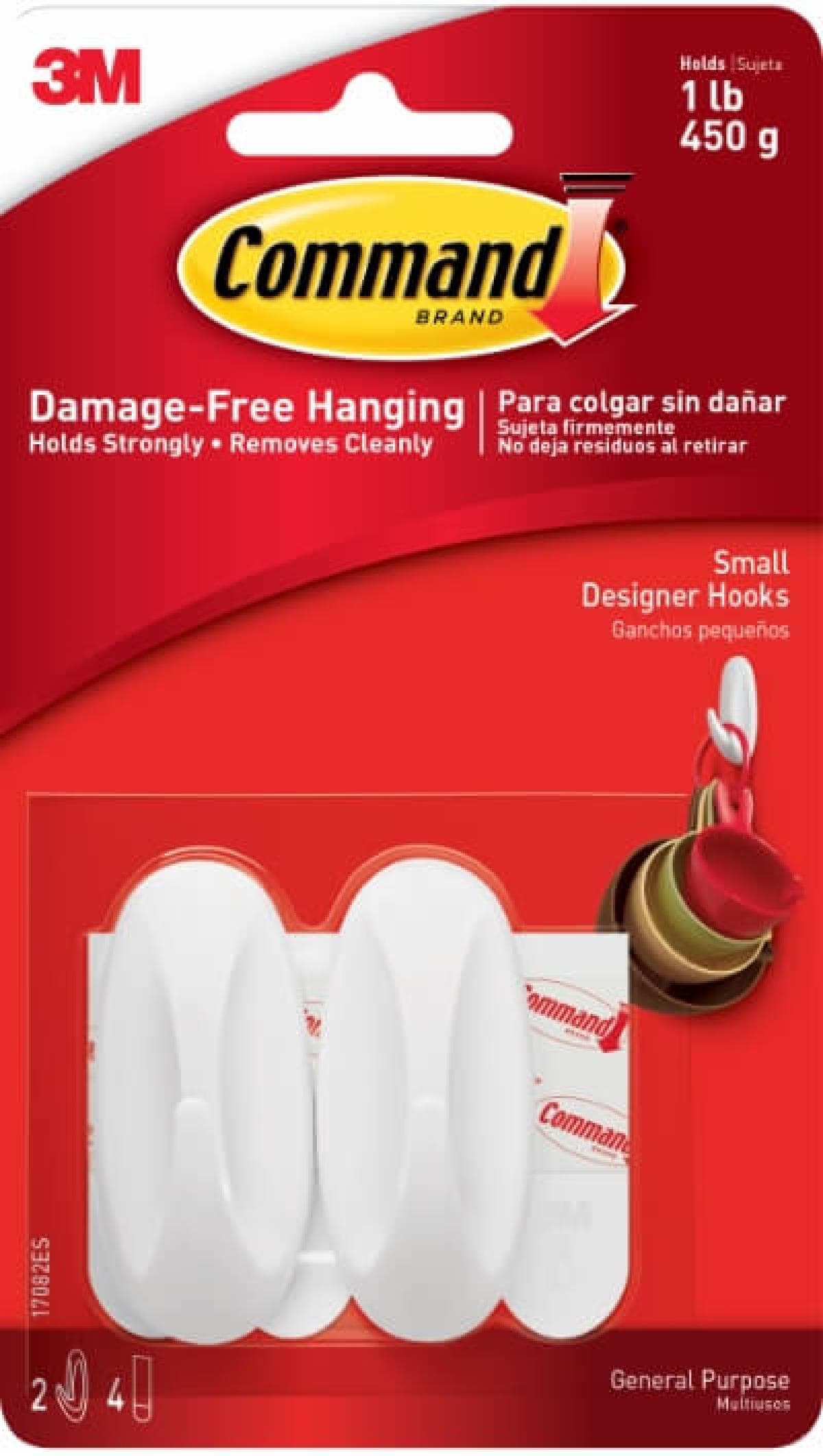 Command Small Designer Hooks 17082ES