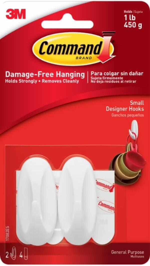 Command Small Designer Hooks 17082ES