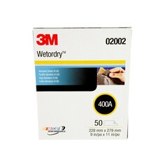 3M™ Wetordry™ Tri-M-ite™ Sheet, 413Q, 02002, 400, A-weight