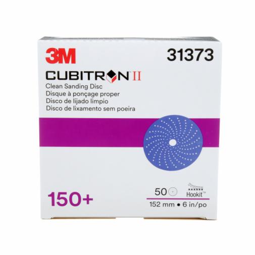 3M™ Cubitron™ II Hookit™ Clean Sanding Abrasive Disc 31373, 6 in, 150+ Grade
