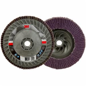 3M™ Flap Disc 769F, 29883, 40+ YF-weight, T27 Quick Change, 4-1/2 in x 7/8 in, 10 ea/Case, Trial Packimage