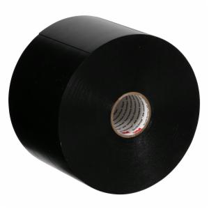 3M™ Scotchrap Vinyl Corrosion Protection Tape 51, 4 in x 100 ft, Unprinted, Black, 4 rolls/Caseimage