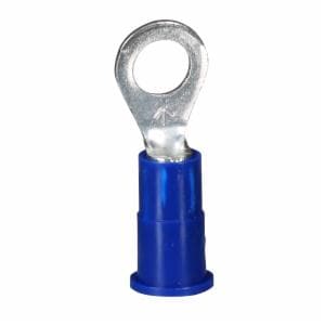 3M™ Scotchlok Ring Vinyl Insulated, 100/bottle, MVU14-10RX, standard-style ring tongue fits around the stud, 500/Case image 3M™ Scotchlok Ring Vinyl Insulated, 100/bottle, MVU14-10RX, standard-style ring tongue fits around the stud, 500/Caseimage