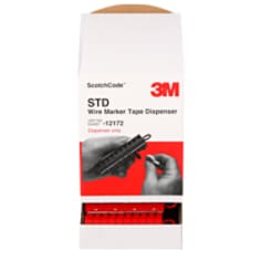 A 3M™ ScotchCode™ Wire Marker Tape Dispenser STD