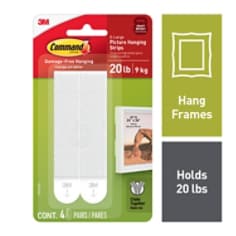 Command™ Medium Wire Hooks White 2pk - 17068