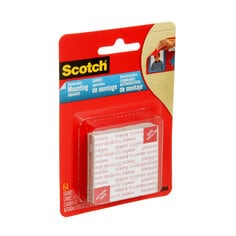 Carrés de montage amovibles Scotch®, 108-SML-ESF, gris