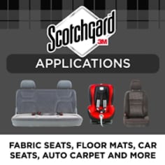 Scotchgard Auto Fabric Carpet Water Shield Applications