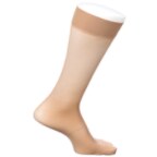 A pair of FUTURO™ Ultra Sheer Knee Highs for Women, Nude