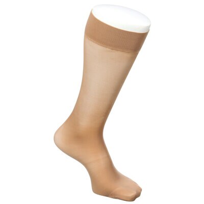 A pair of FUTURO™ Ultra Sheer Knee Highs for Women, Nude