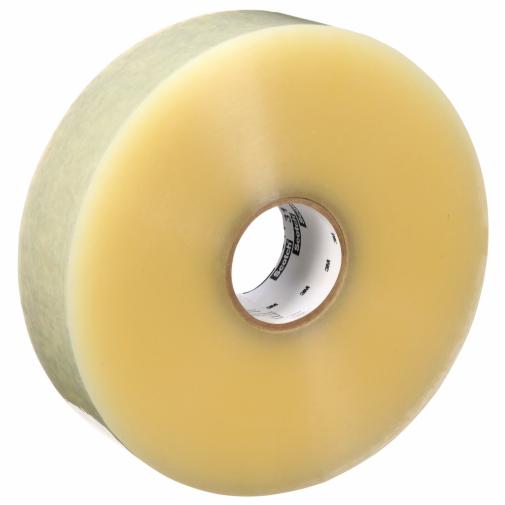 A roll of Scotch® High Tack Box Sealing Tape 311+, Clear, 72 mm x 914 m