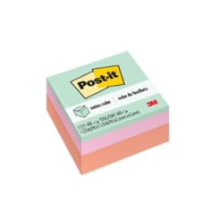 Post-it(R) Notes Cube 2051-PAS, 1-7/8 in x 1-7/8 in (47.6 mm x 47.6 mm)