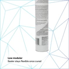 Low modular Sealer stays flexible once cured