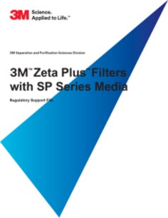 3M Zeta Plus SP Series Filters Regulatory Support File Rev 0123