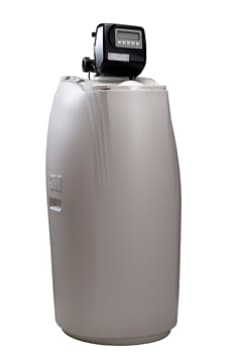 Control valve which automates softener operation