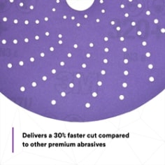 Delivers a 30% faster cut compared to other premium abrasives