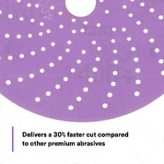 Delivers a 30% faster cut compared to other premium abrasives