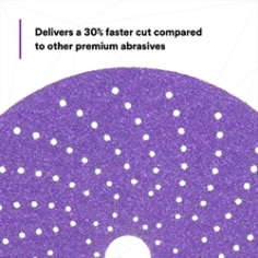 Delivers a 30% faster cut compared to other premium abrasives