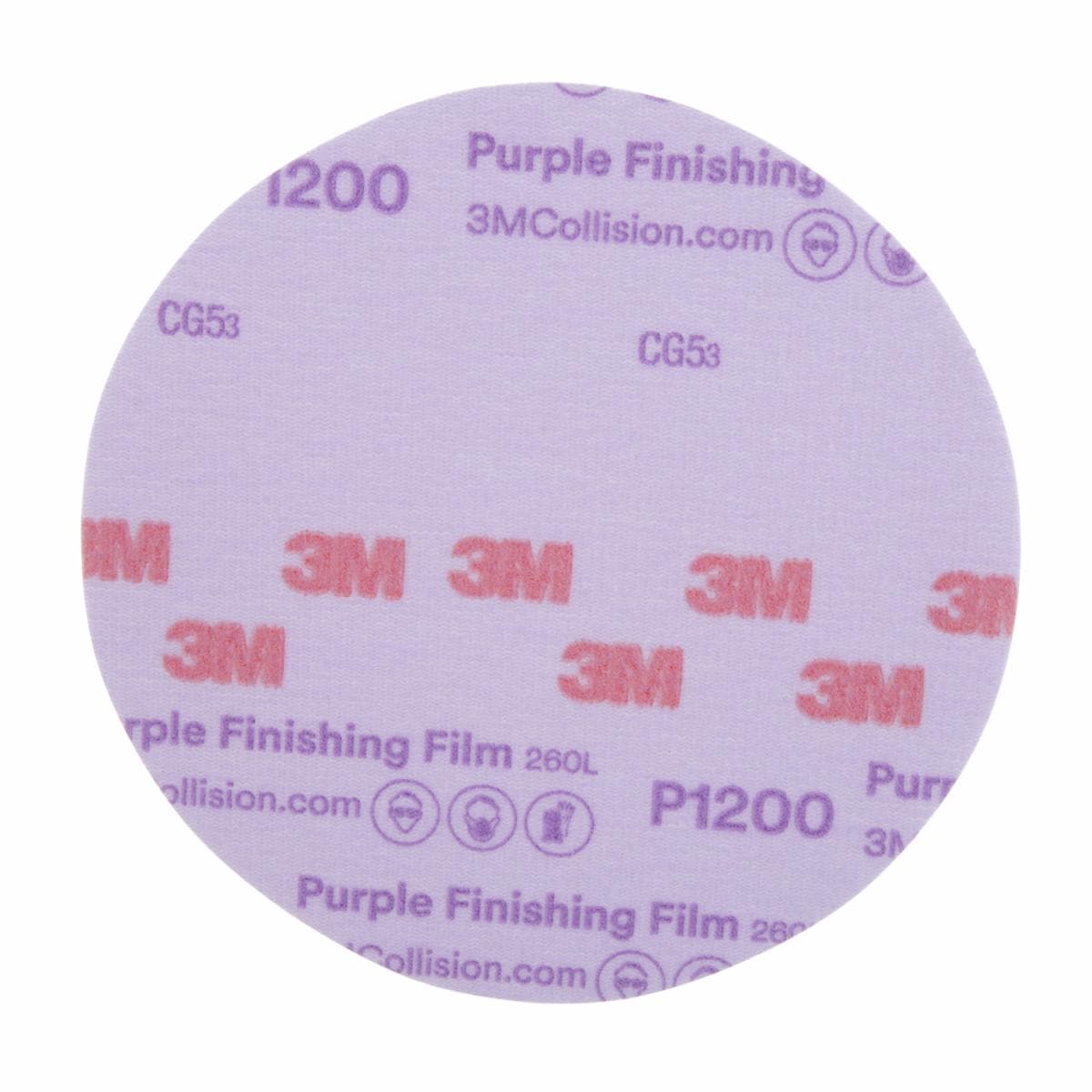 ™ Hookit Purple Finishing Film Abrasive Disc 260L