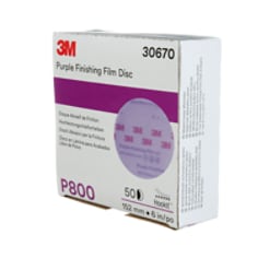 3M™ Hookit™ Purple Finishing Film Abrasive Disc 260L