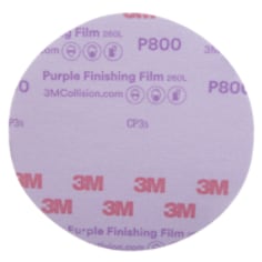 Disque abrasif à film de finition violet 3M™ Hookit™ 260 L