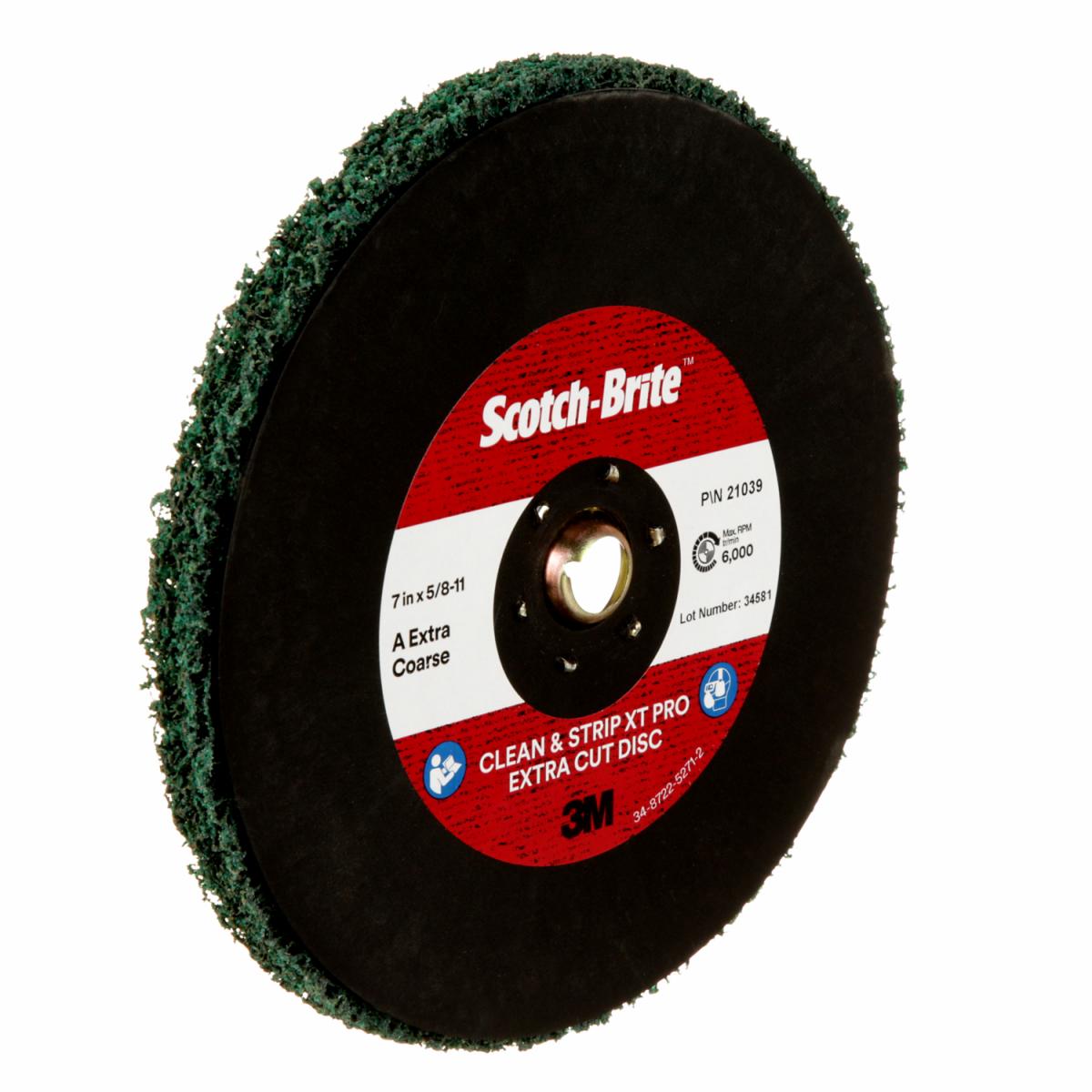 Scotch-Brite Clean and Strip XT Pro Extra Cut TN Quick Change Disc