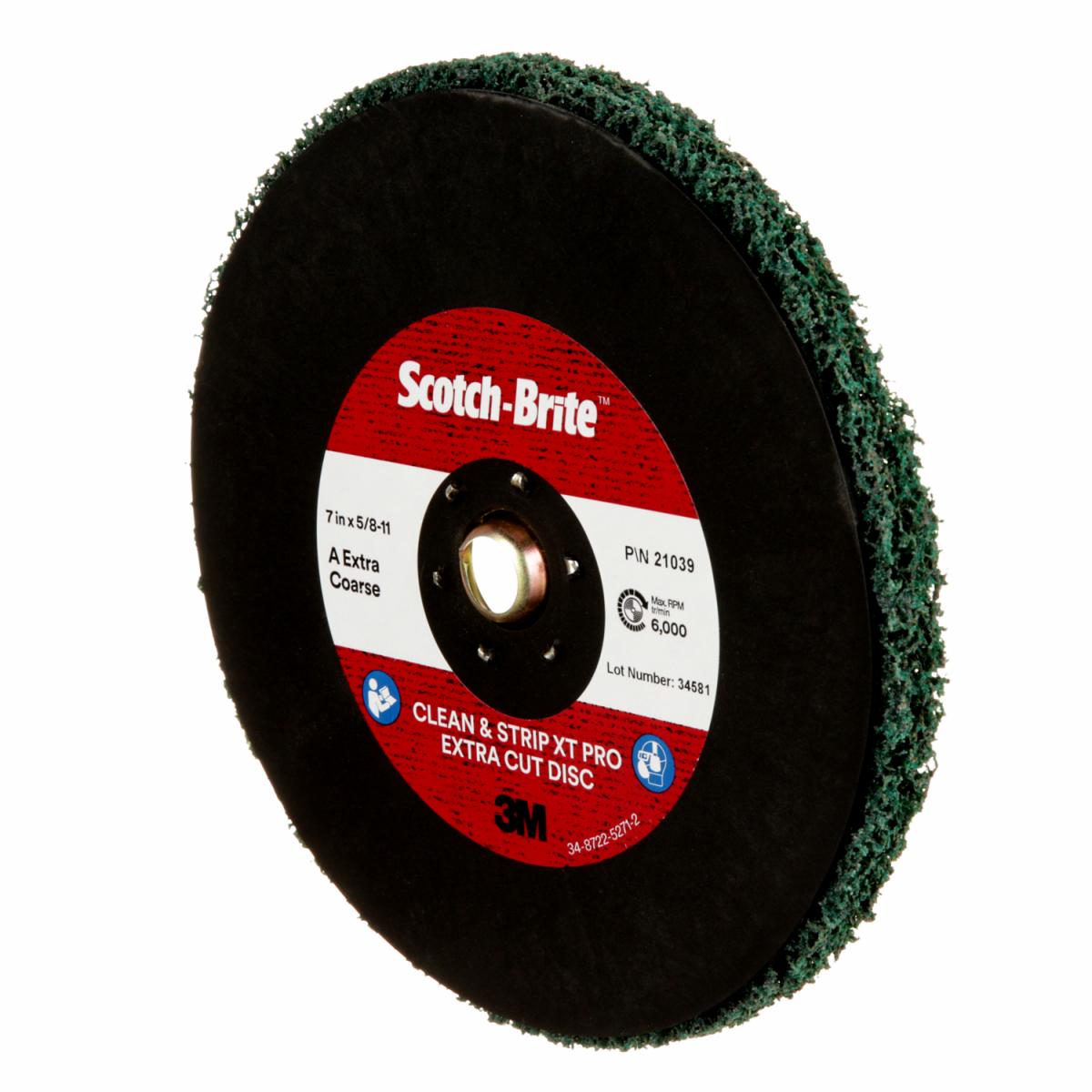 Scotch-Brite Clean and Strip XT Pro Extra Cut TN Quick Change Disc