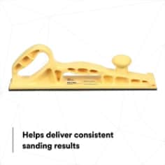 Helps deliver consistent sanding results