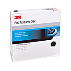 3M™ Hookit™ Red Abrasive Disc, 01218, 6 in, P400