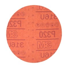 3M™ Hookit™ Red Abrasive Disc, 01219, 6 in, P320