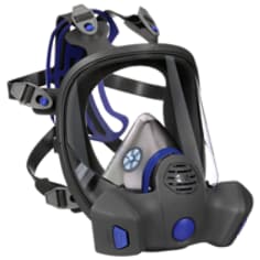 A 3M™ Secure Click™ Full Facepiece Reusable Respirator FF-802