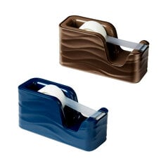 Scotch® Desktop Tape Dispenser C20-WAVE, Copper and Blue 