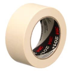 A roll of 3M™ General Use Masking Tape, 201+, tan, 1.89 in x 60 yd (48 mm x 55 m)