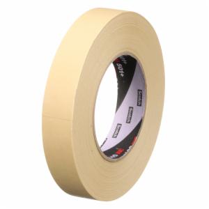 3M™ Specialty High Temperature Masking Tape 501+, Tan, 24 mm x 55 m, 36/Case, Individually Wrapped Conveniently Packaged image 3M™ Specialty High Temperature Masking Tape 501+, Tan, 24 mm x 55 m, 36/Case, Individually Wrapped Conveniently Packagedimage